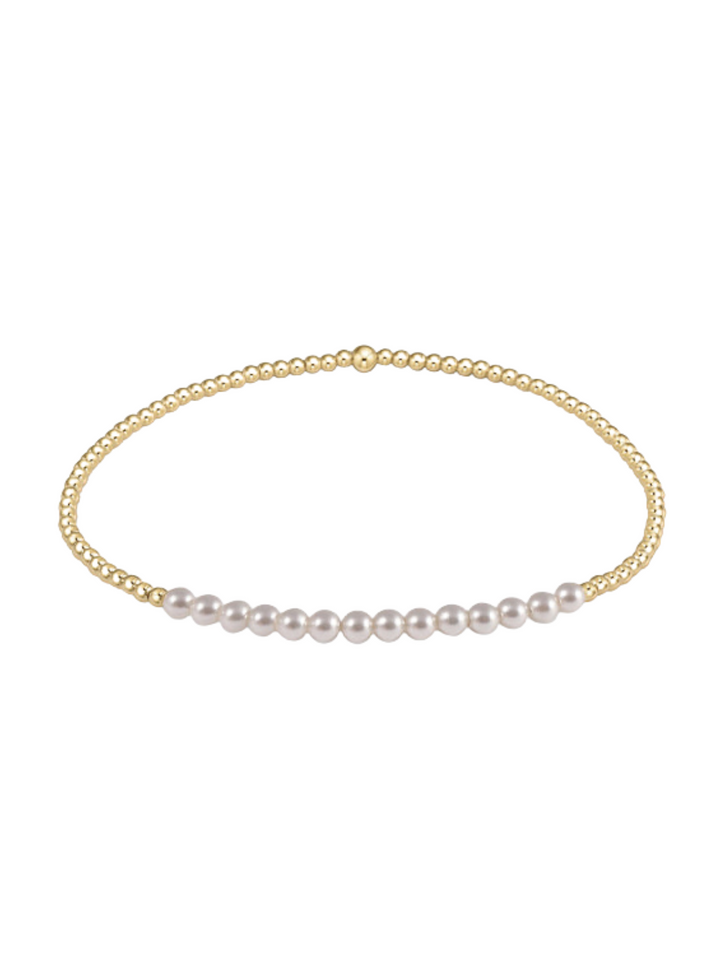 enewton Gold Bliss 2mm Pearl Bracelet