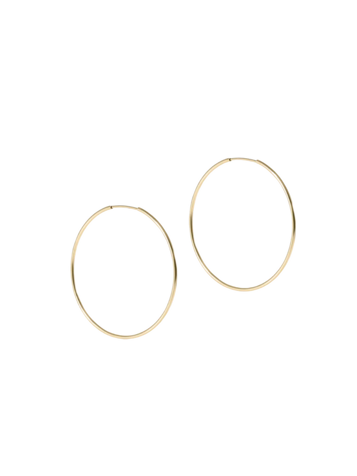 enewton Endless Gold 1.25" Hoop Earrings