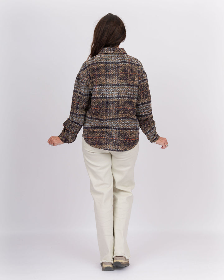 Cersei Shacket Tan Rust