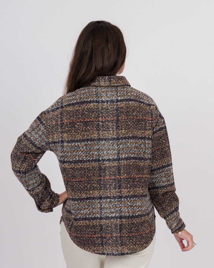 Cersei Shacket Tan Rust