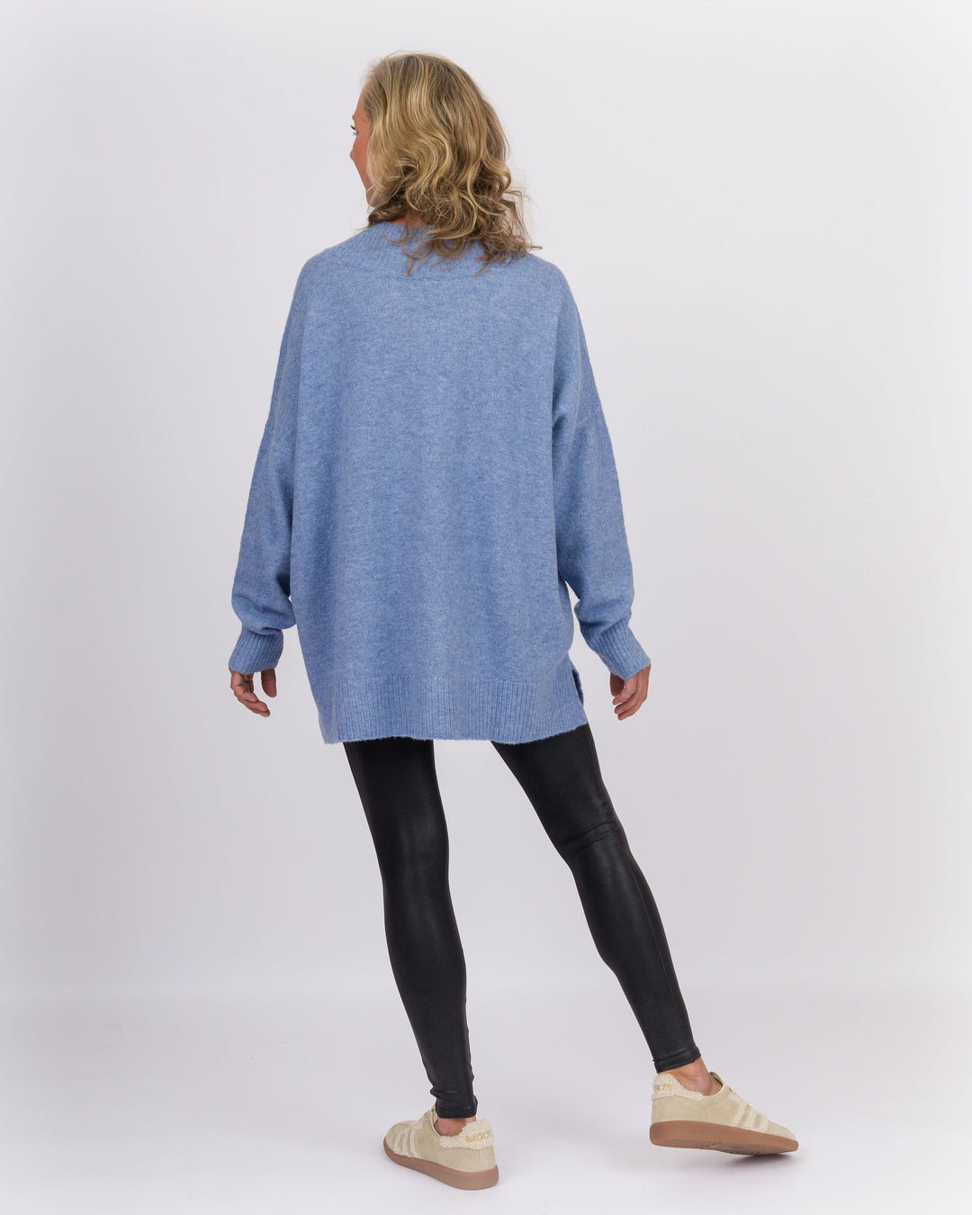 Mud Pie Monica Crew Neck Sweater - Blue