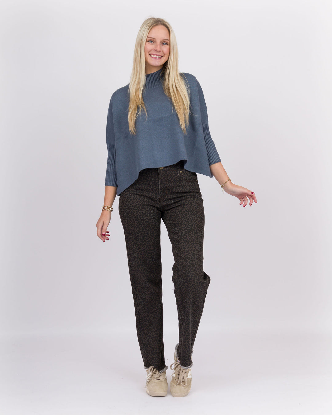 Kerisma Aja Sweater - Stormy Blue