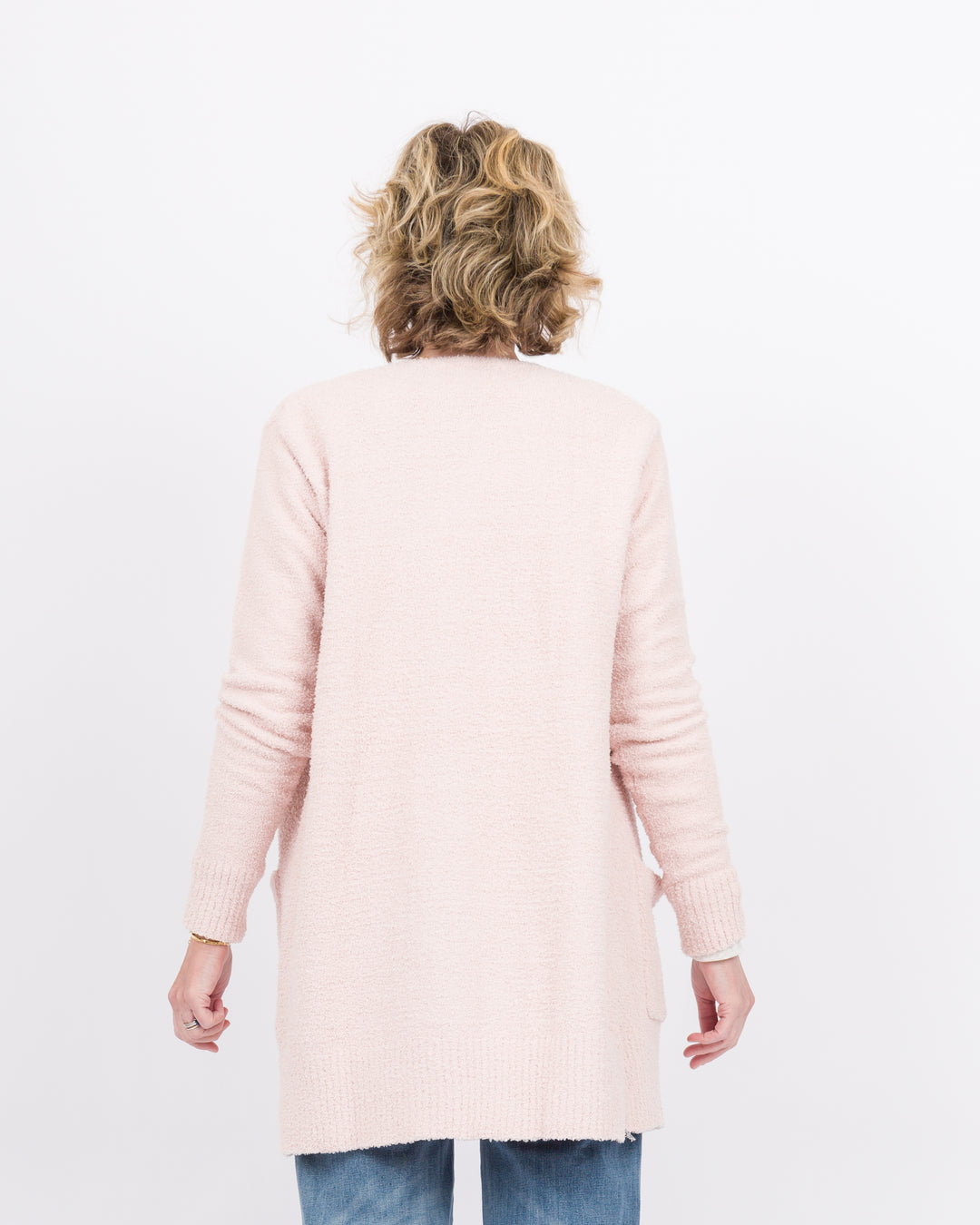 Simply Noelle Lounge Long Cardigan- Blush