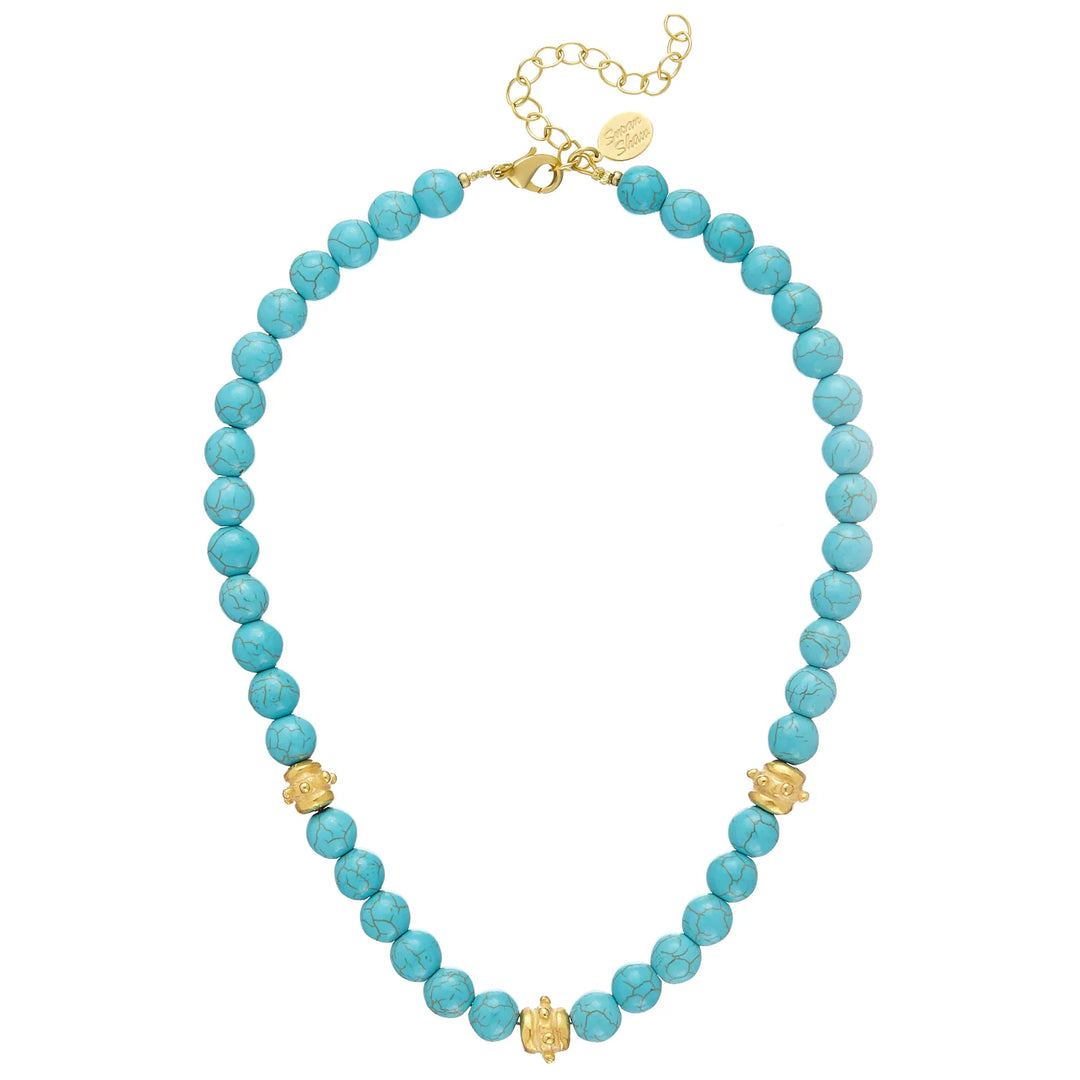 Susan Shaw Bailey Necklace - Turquoise