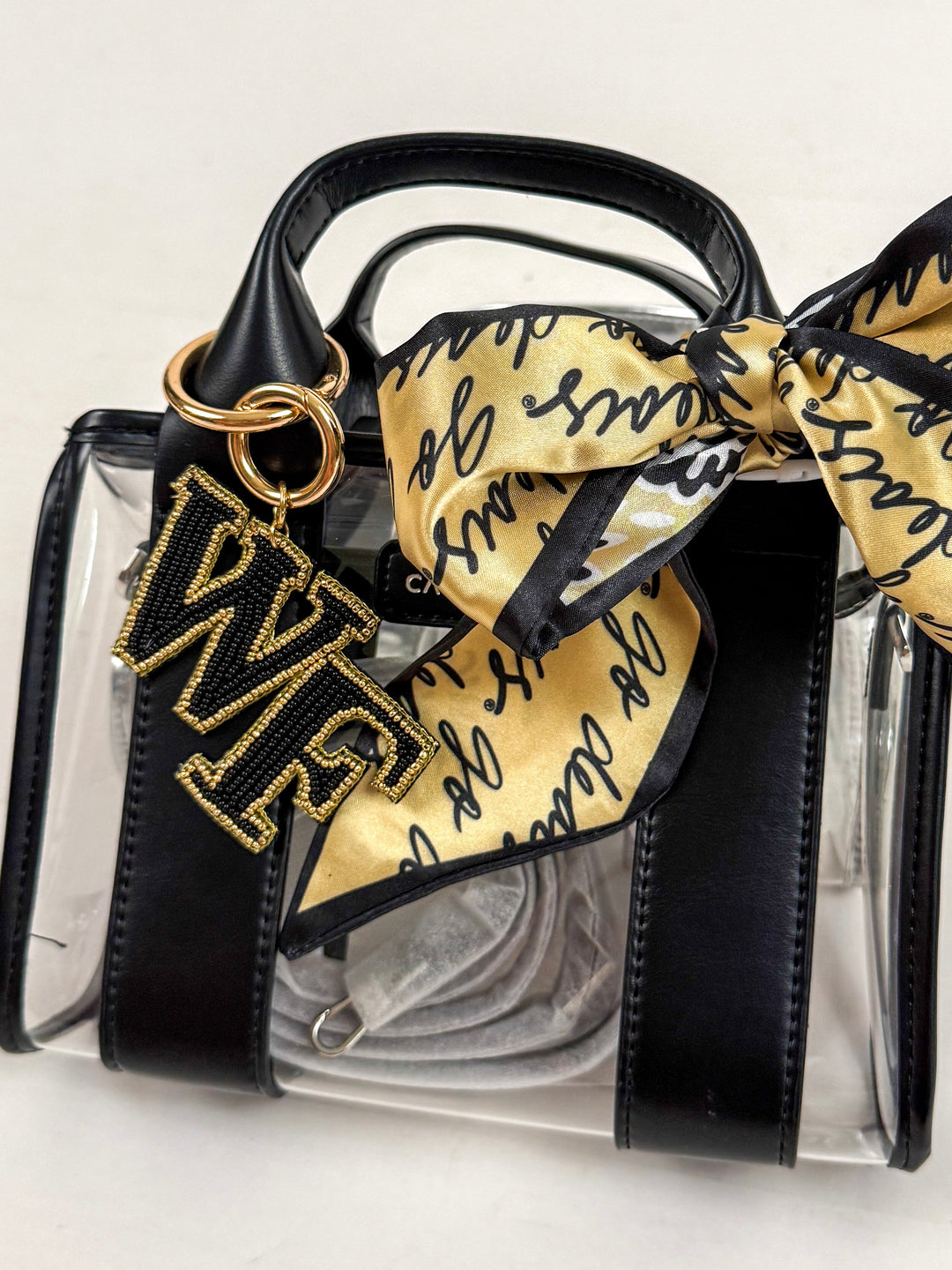 Beaded Purse Charm - Wake Forest