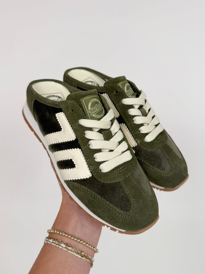VENICE W26 in VELVET FOREST Backless Sneakers
