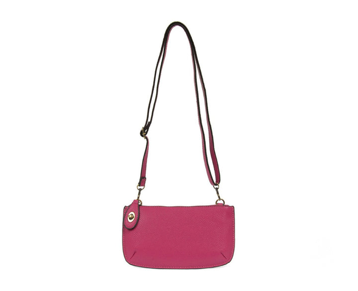 Joy Susan Fuchsia Mini Crossbody Wristlet Clutch