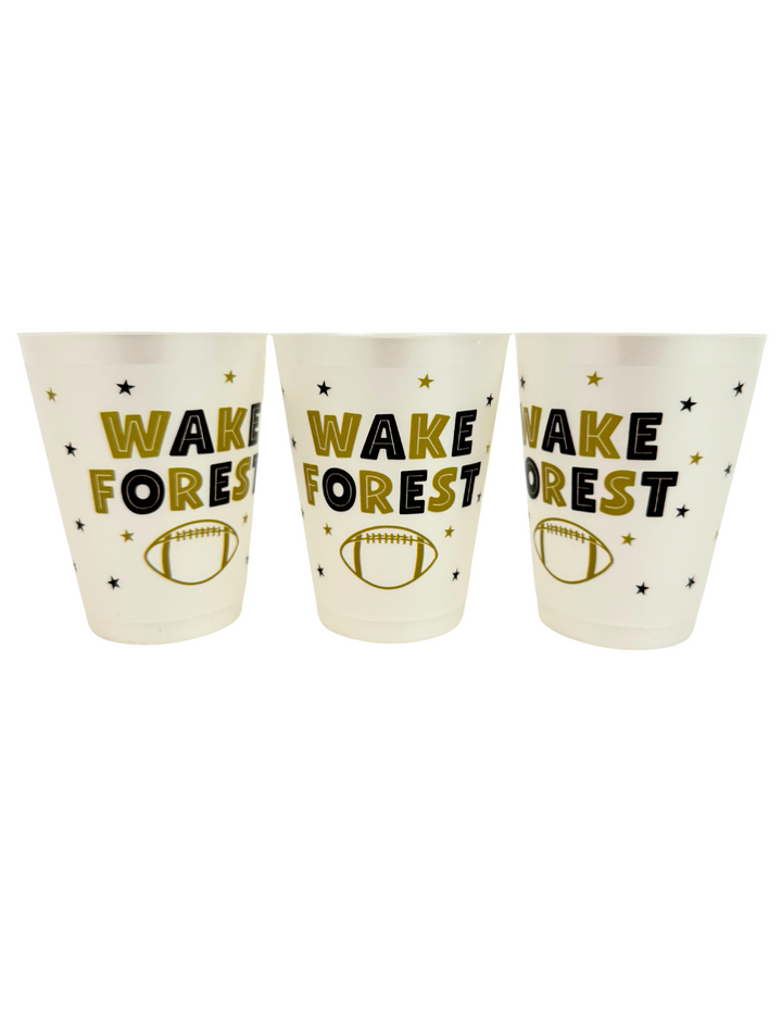 Game Day Cups - Wake Forest