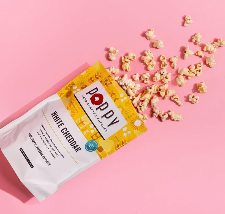 Poppy Popcorn - White Cheddar