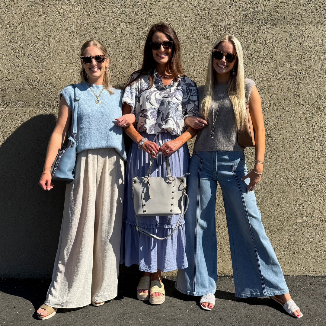 Dakota Dusty Blue Maxi Skirt