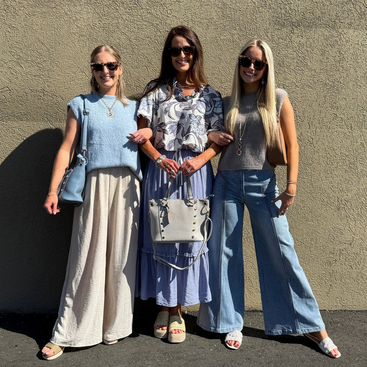 Dakota Dusty Blue Maxi Skirt