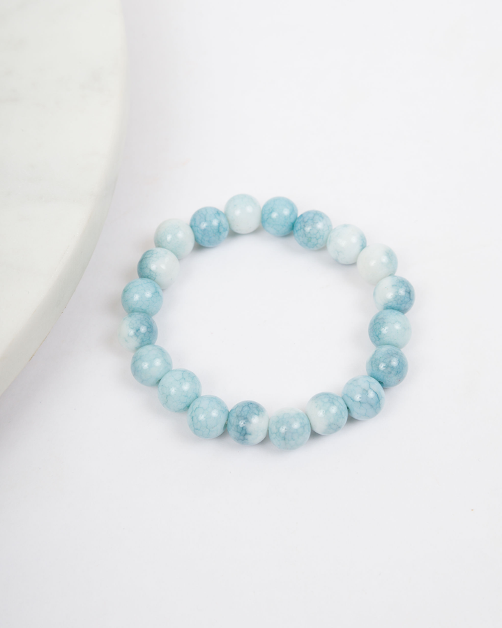 Beautiful Blue Beaded Bracelet