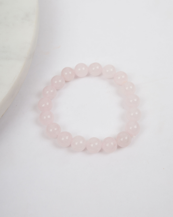 Lovely Light Pink Beaded Bracelet