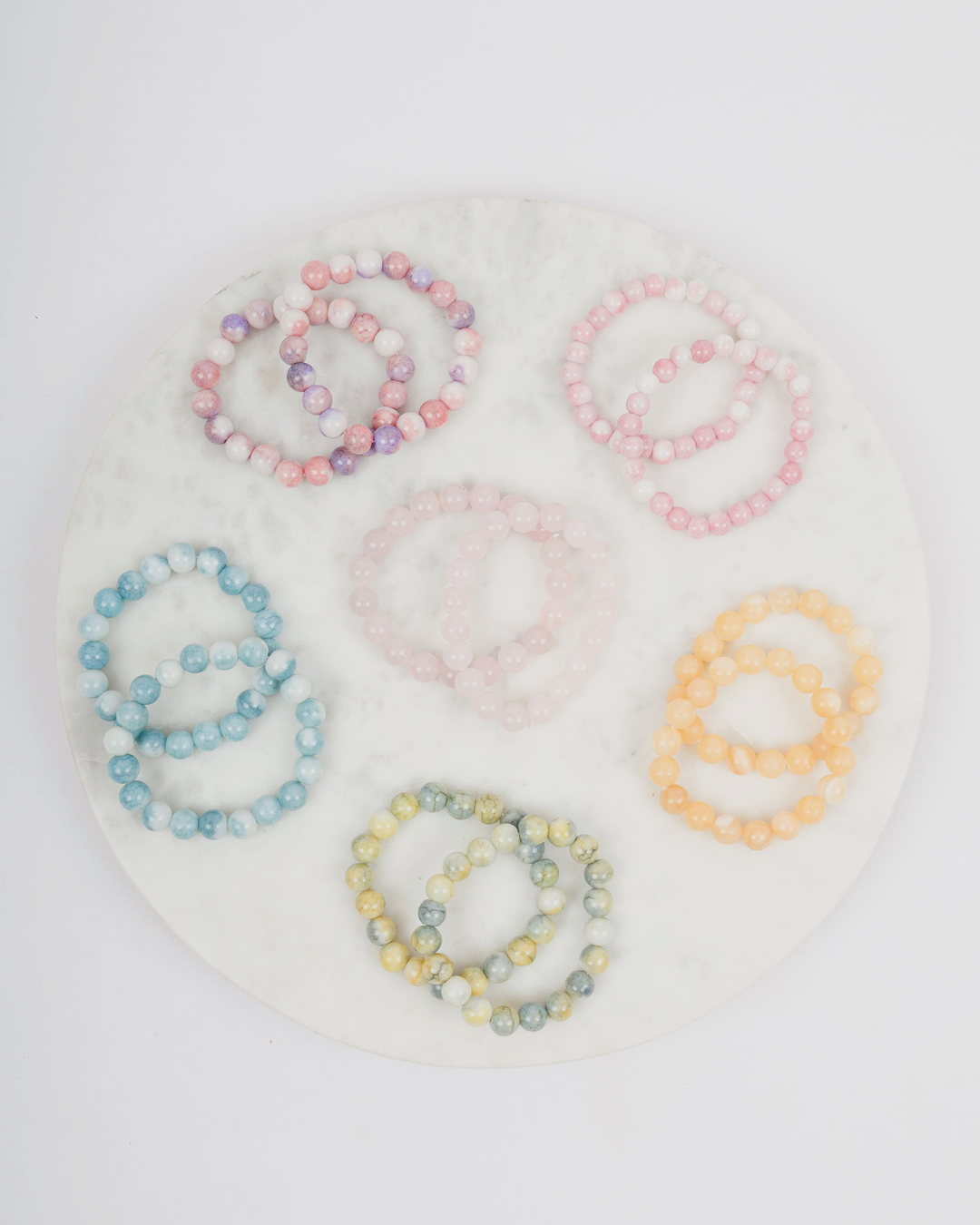 Perfect Pink Beaded Bracelet