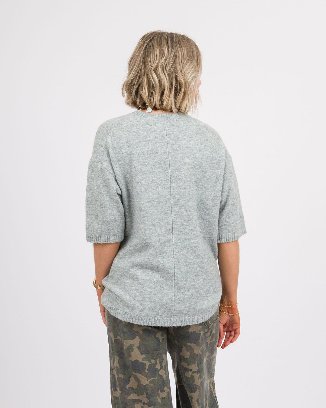 Brennan Heather Grey Sweater