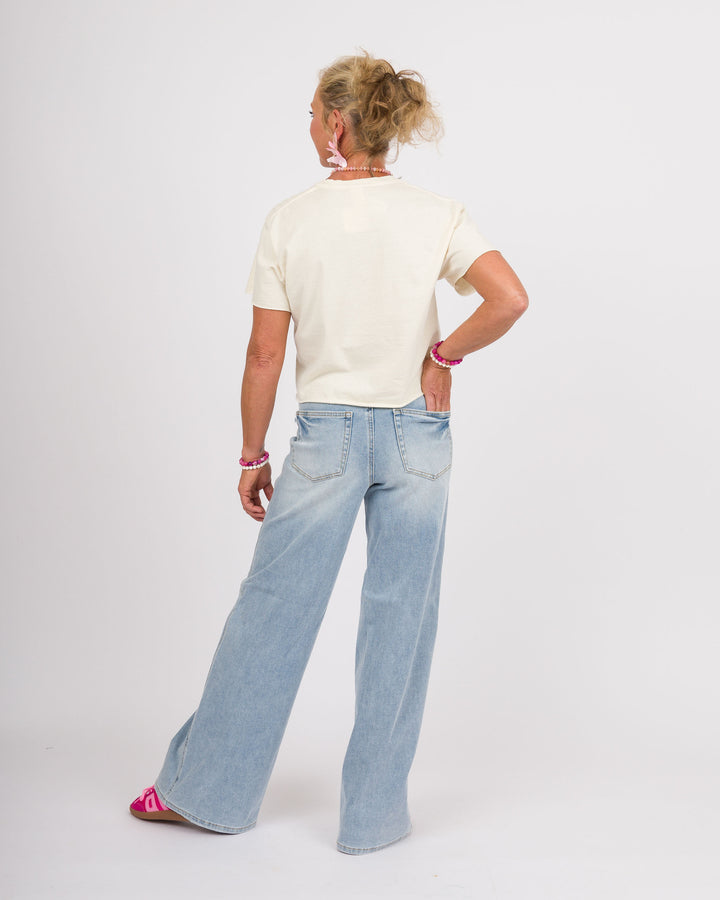 Vintage Sardines Cropped Tee