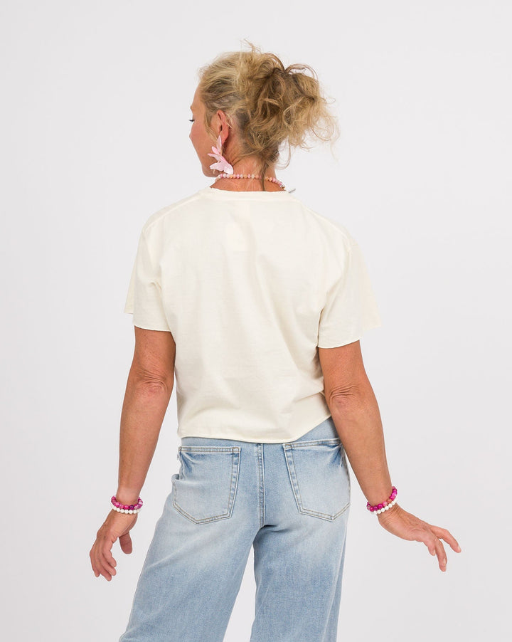 Vintage Sardines Cropped Tee