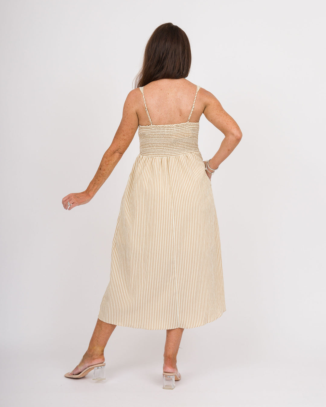 Easy Breezy Stripe Midi Dress