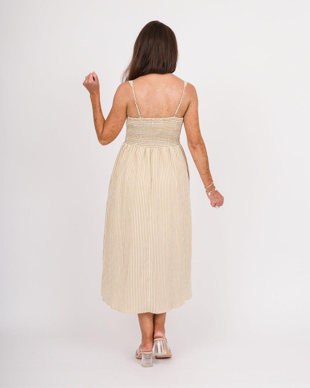 Easy Breezy Stripe Midi Dress