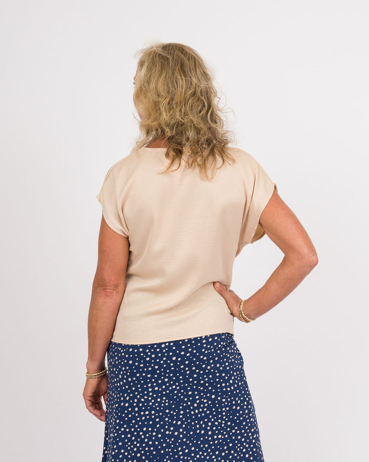Champagne Grace Top