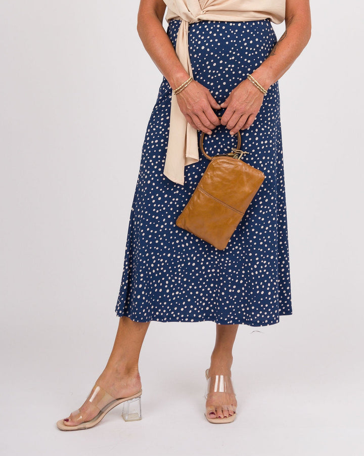 Coastal Dot Dream Midi Skirt