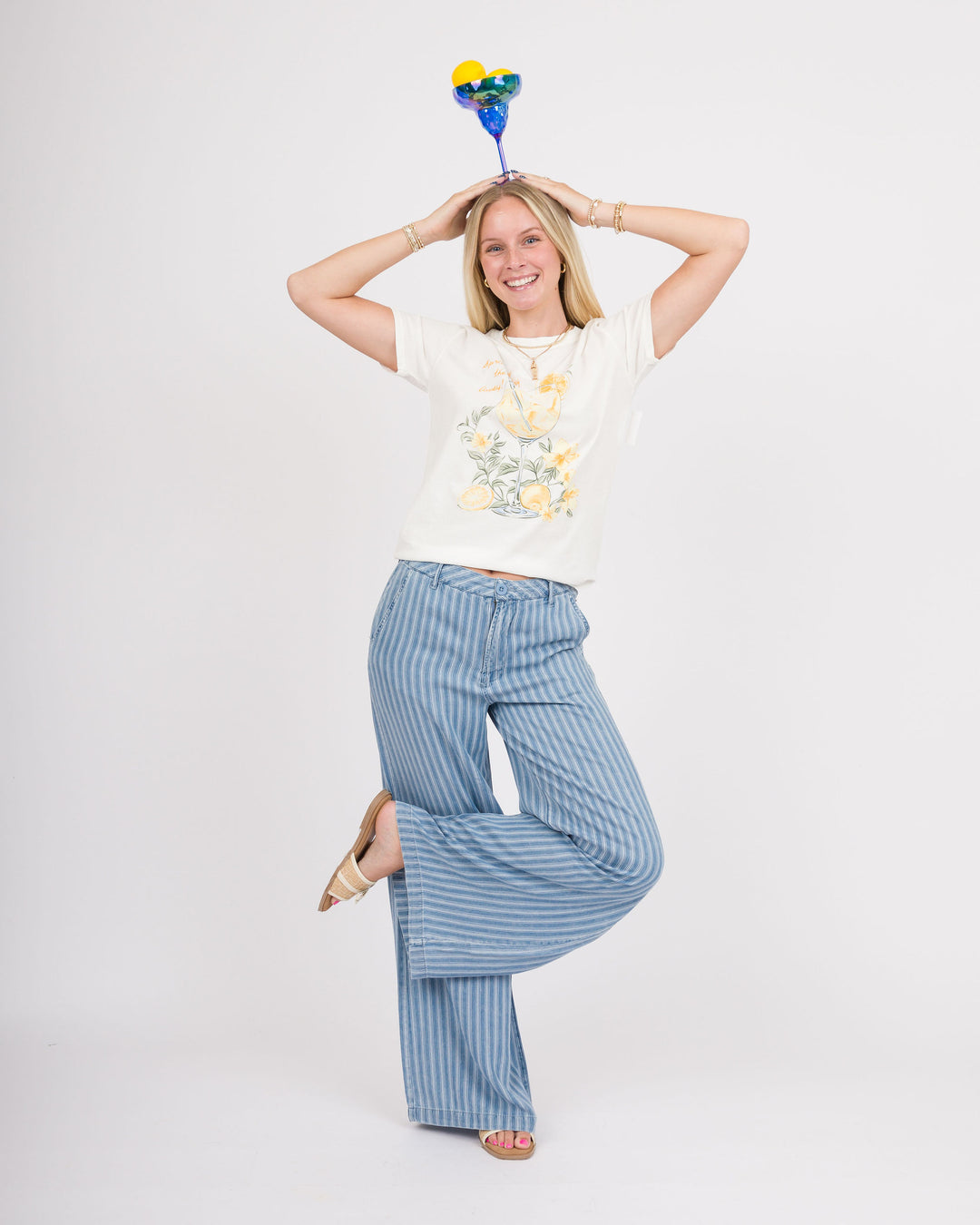 Z Supply Spritz Boyfriend Tee - Sea Salt