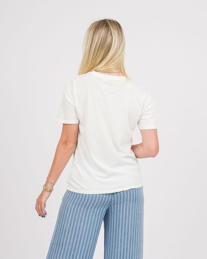 Z Supply Spritz Boyfriend Tee - Sea Salt