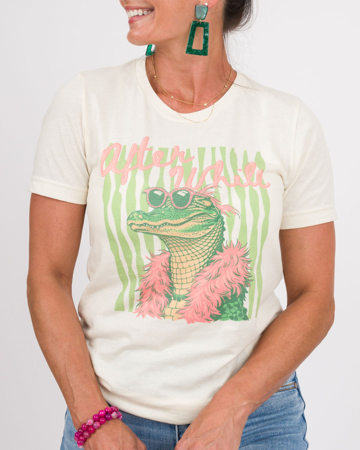 After While Gator Tee