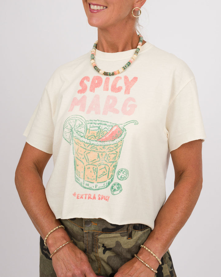 Spicy Marg Vintage Cropped Tee