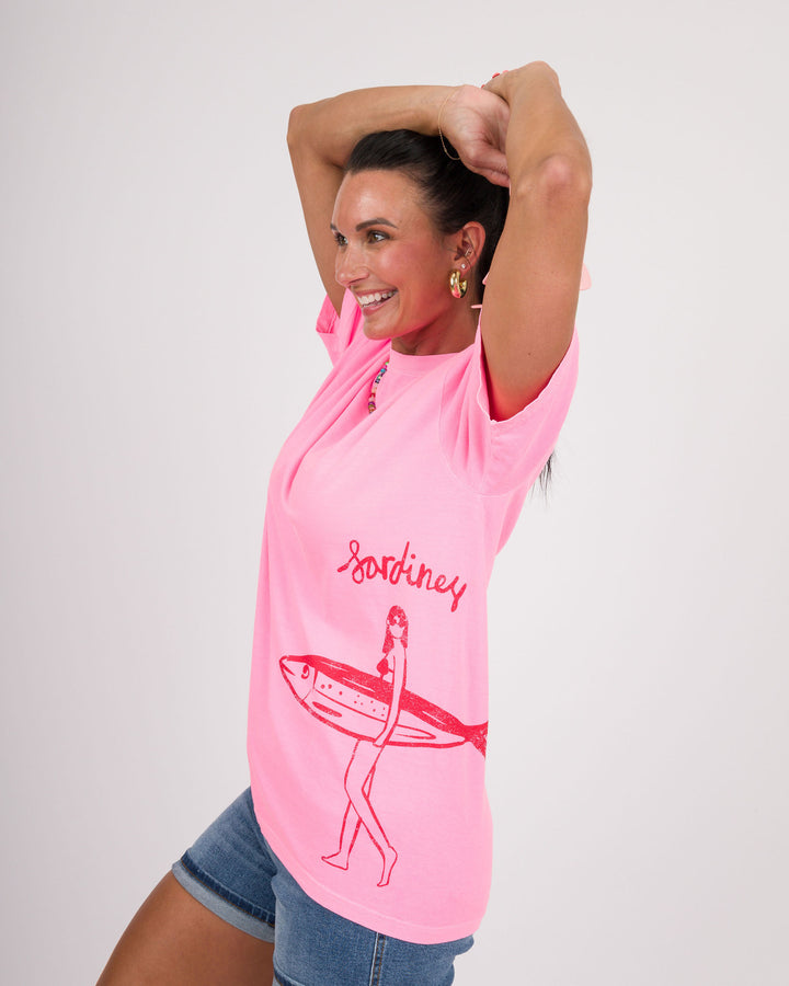 Neon Sardines Graphic Tee