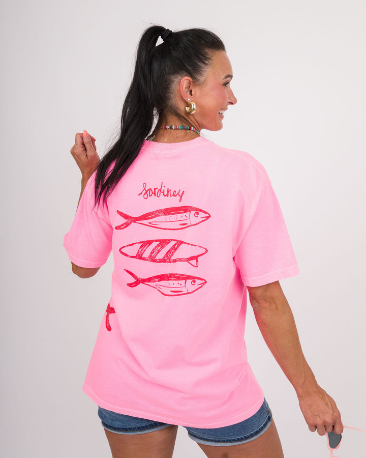 Neon Sardines Graphic Tee