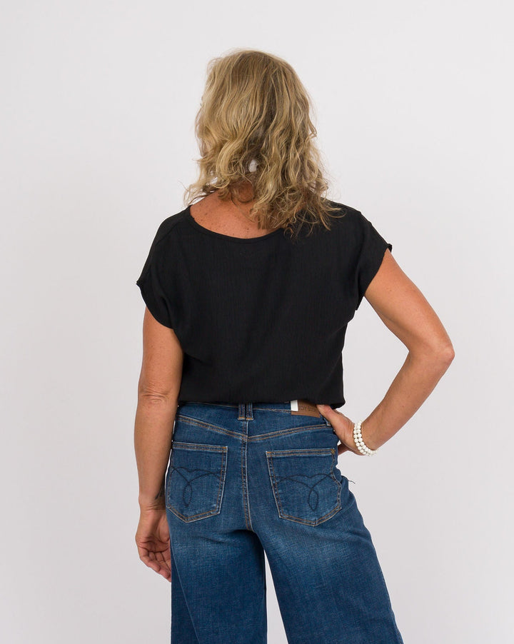 Knot Your Basic Black Top