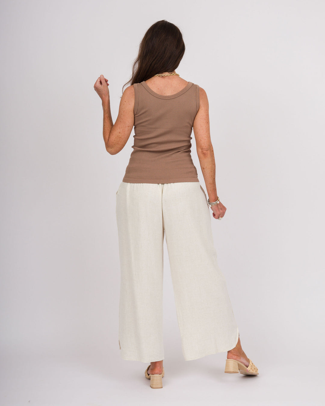 Darlene Reversible Top - Brown