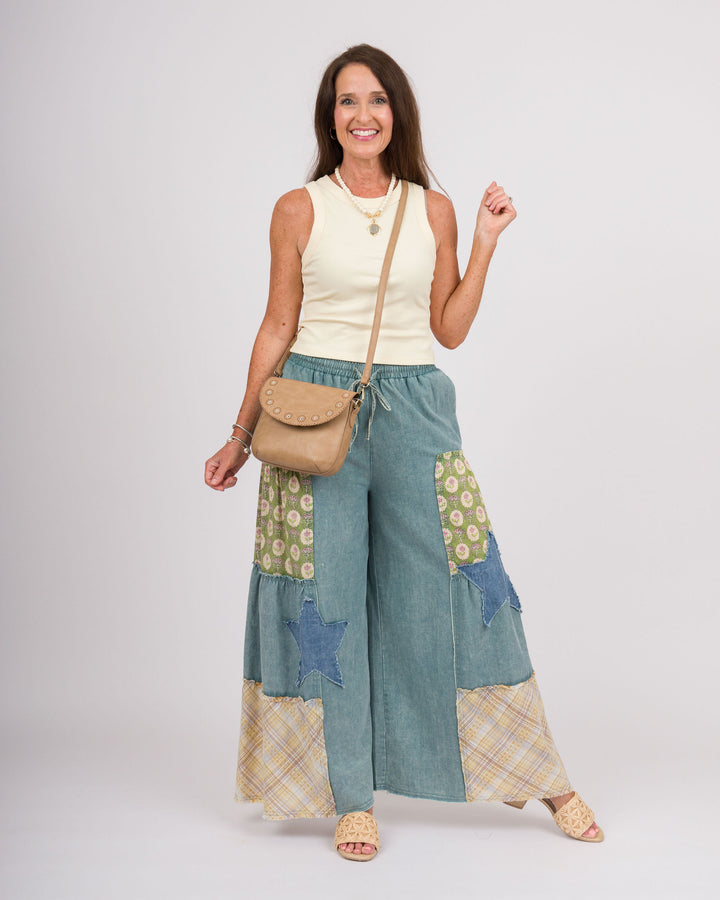 Kiersten Patchwork Pants