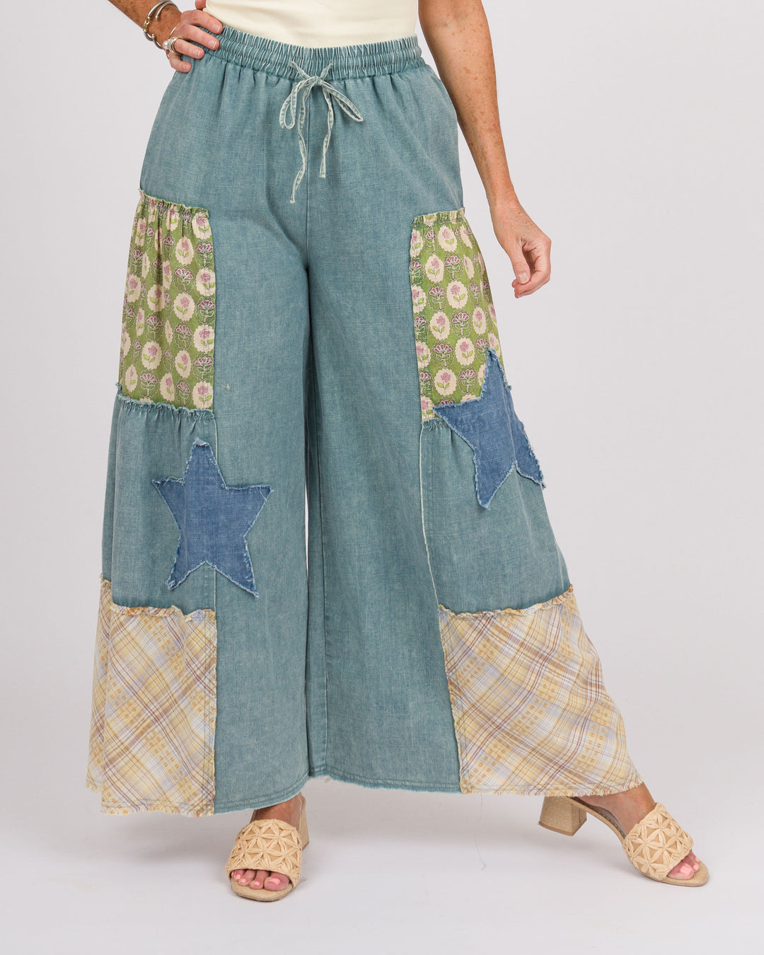 Kiersten Patchwork Pants