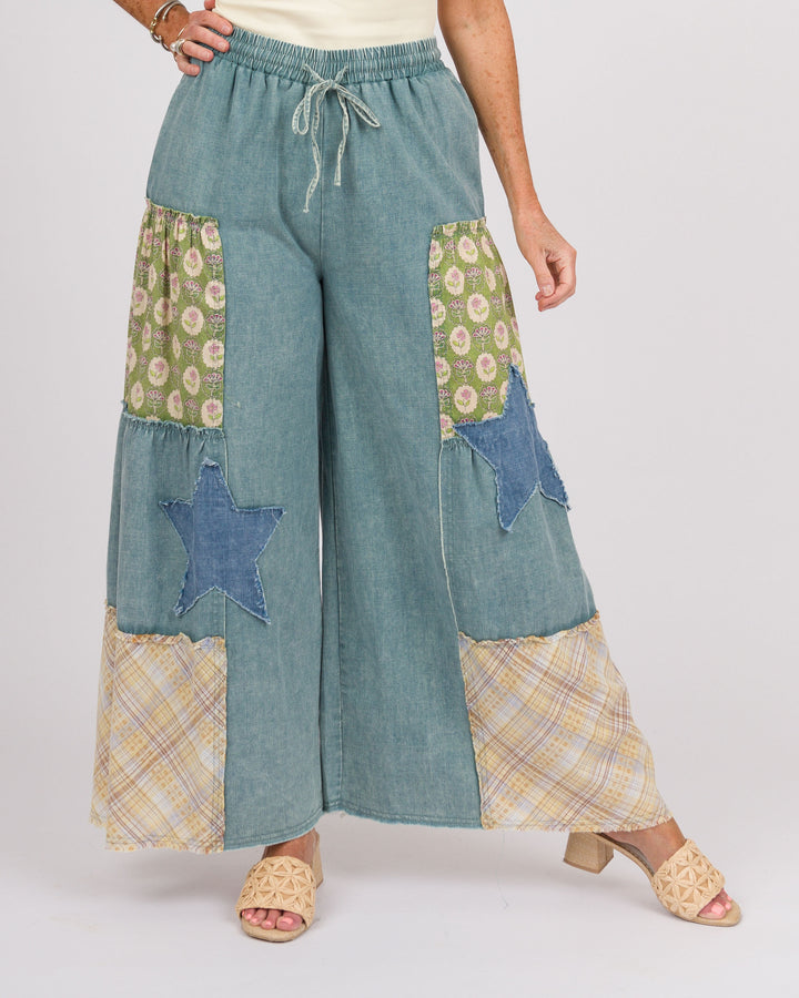 Kiersten Patchwork Pants