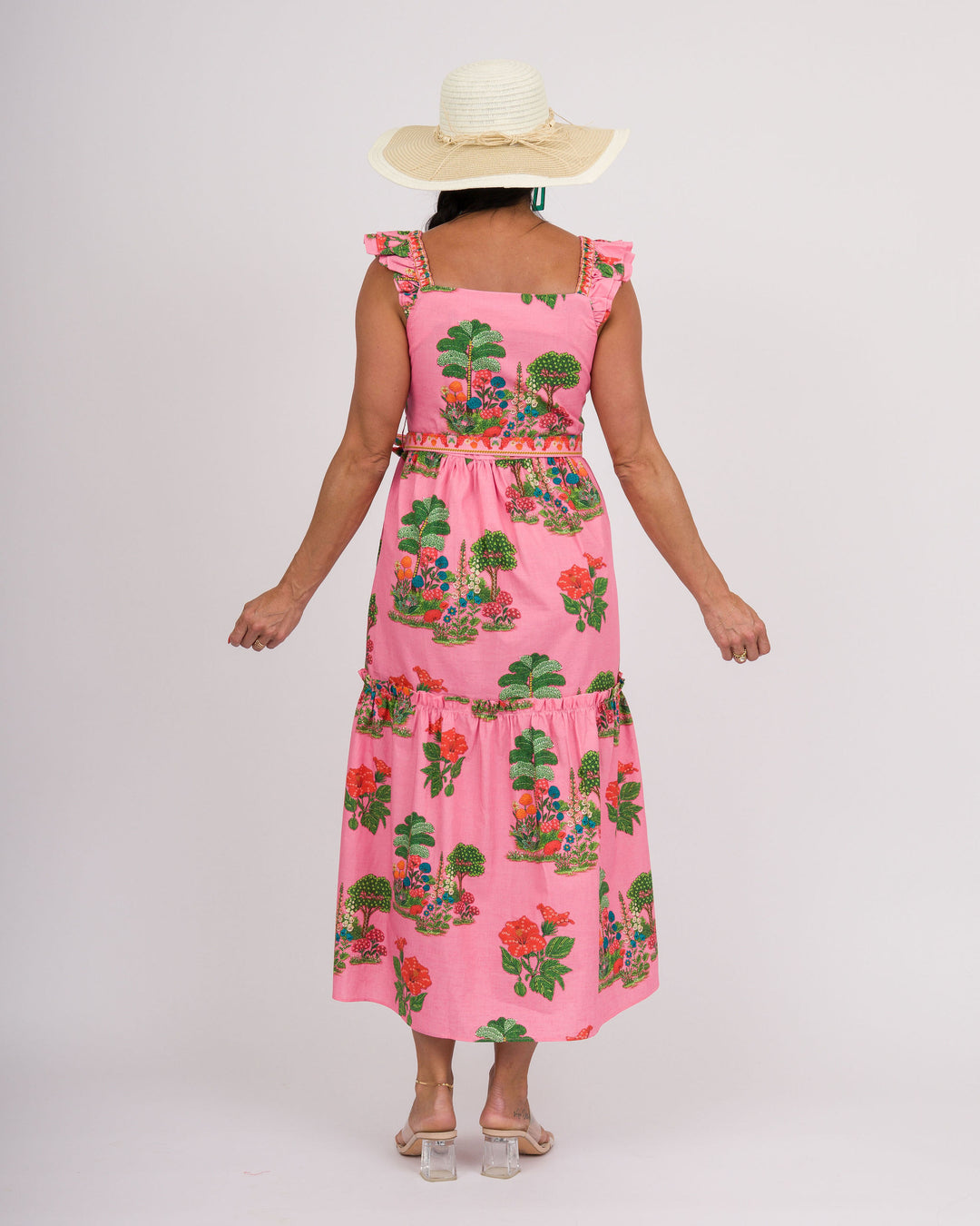 Elisa Dress - Pink Isles