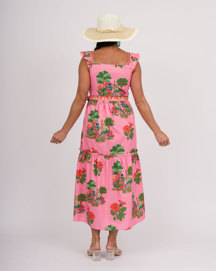 Elisa Dress - Pink Isles