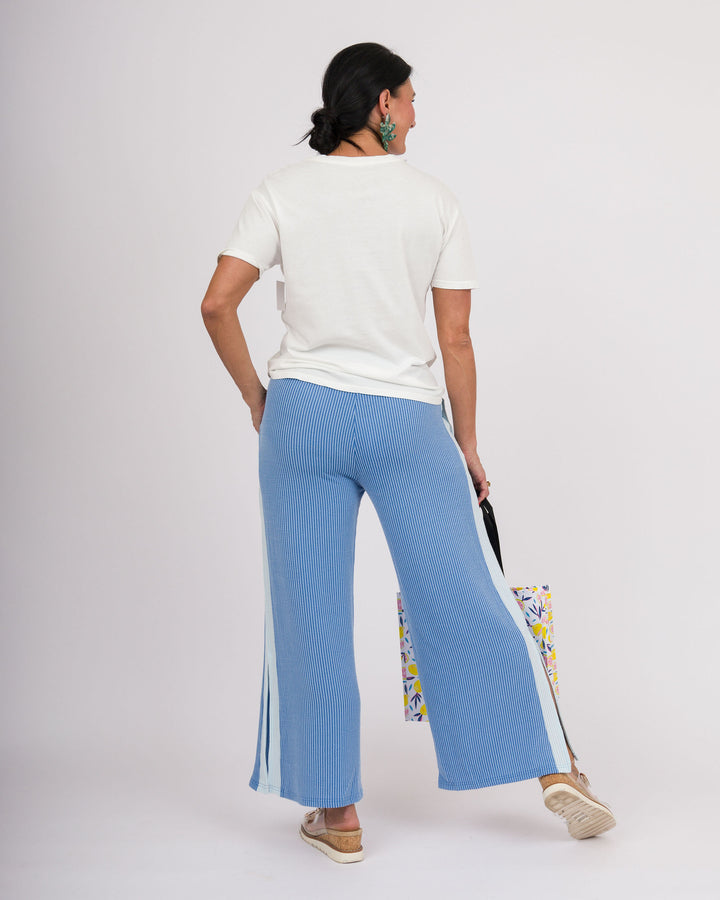 Ocean Color Block Pants