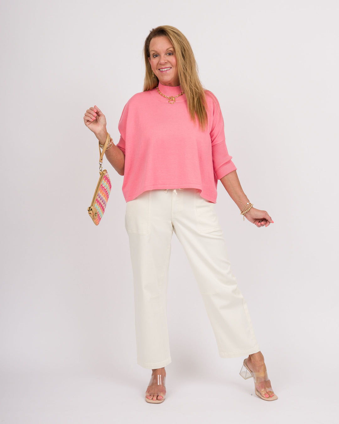 Kerisma Aja Ortho Sweater - Solid Italian Rose