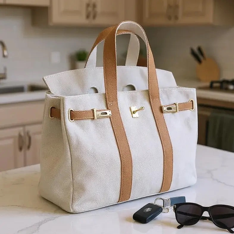 Boatkin Luxe Tote - Tan