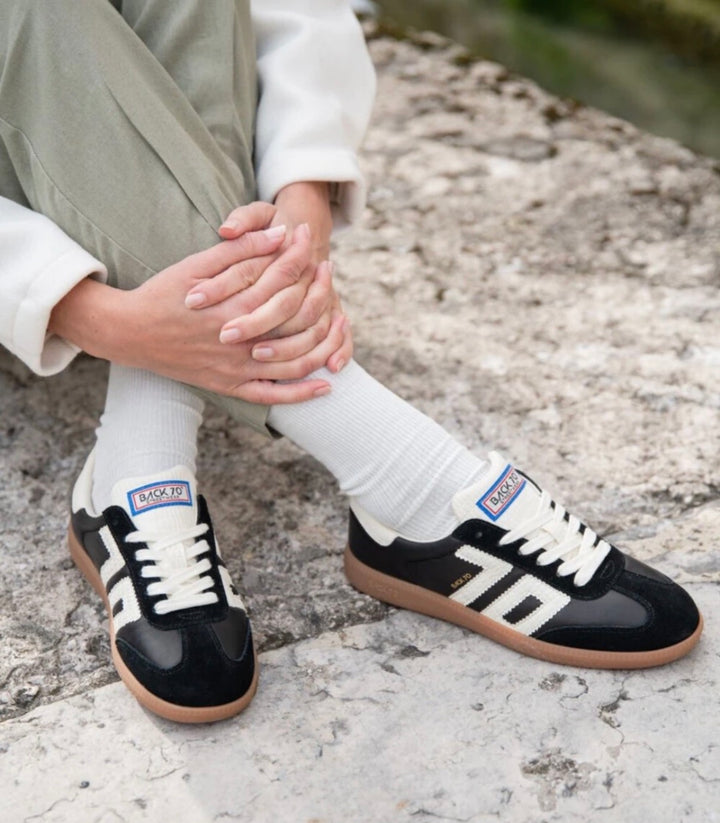 BACK 70 - CLOUD NC in BLACK MILK Sneakers