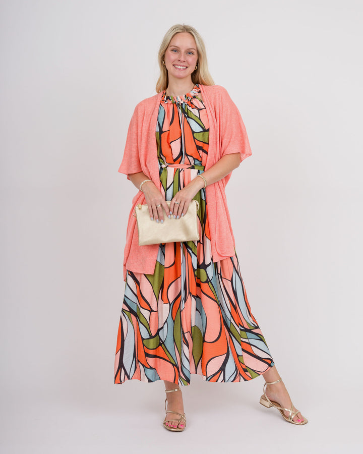 Coral Hacci Kimono