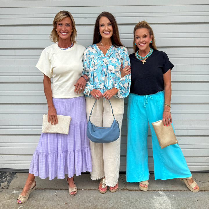 Lavender Days Maxi Skirt