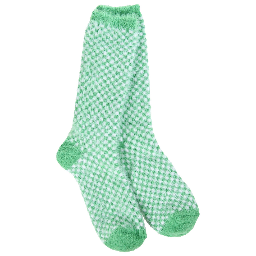 World Softest Sock - Green Check