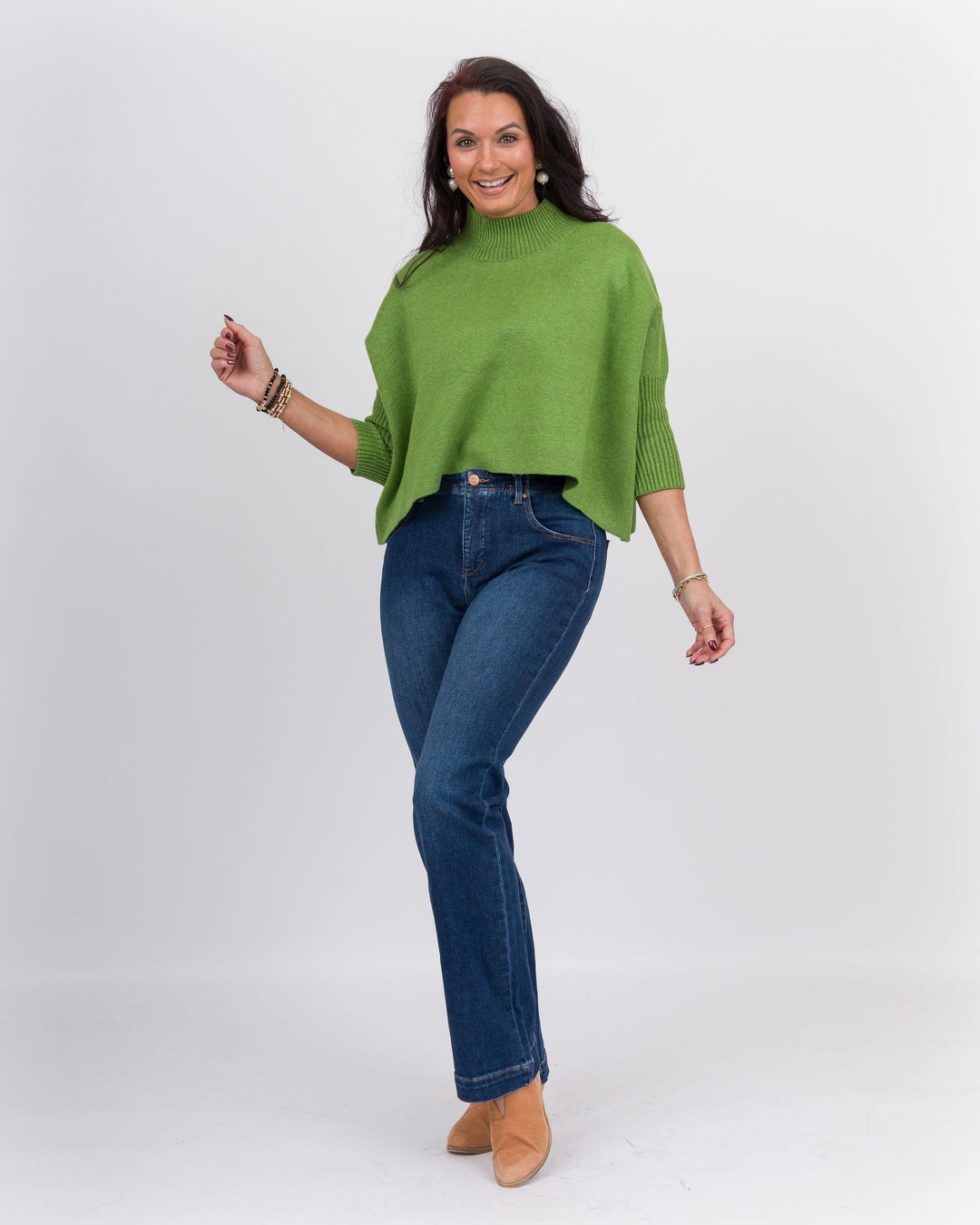 Kerisma Aja Sweater- Winter Green