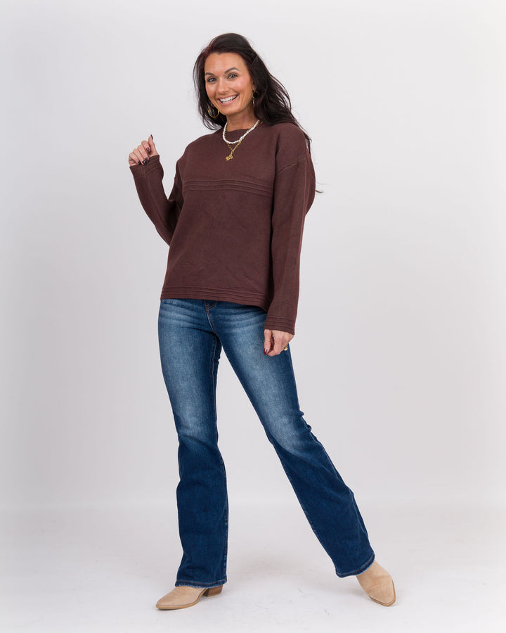 Delphina Sweater Raisin