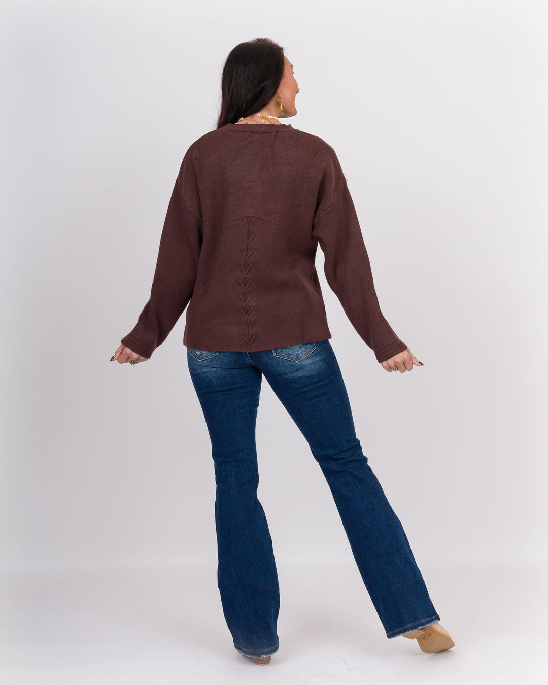 Delphina Sweater Raisin