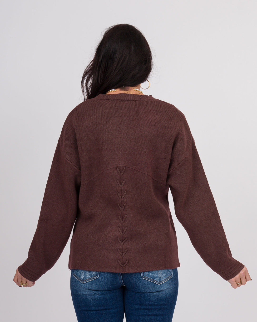 Delphina Sweater Raisin