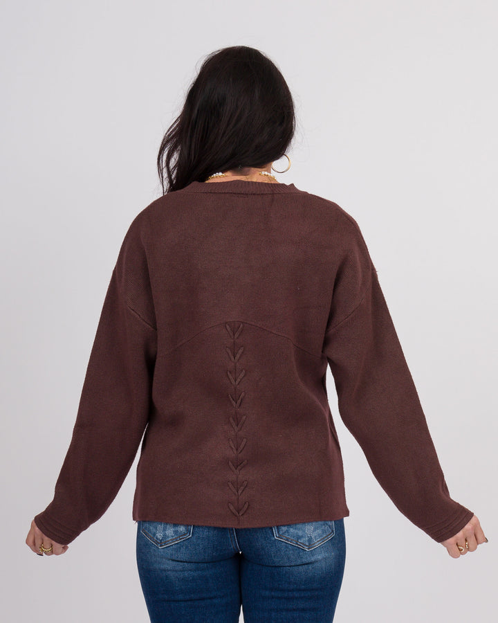 Delphina Sweater Raisin